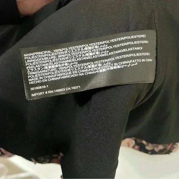 Keepsake The Label One Love Black Rose Mini Dress - Picture 7 of 9